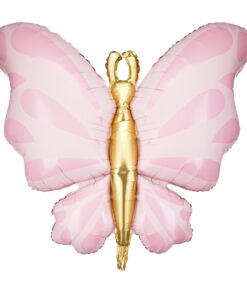 Folienballon "Schmetterling", rosa