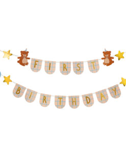 Banner First Birthday Boy