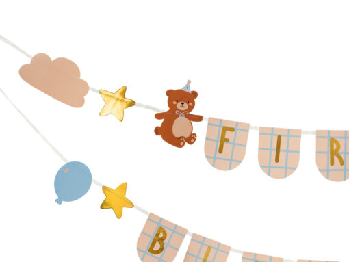 Banner First Birthday Boy – Bild 2