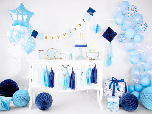 Banner BABY BOY mit goldenem Schriftzug – Bild 3