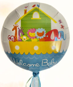 Folienballon "Welcome Baby" Arche