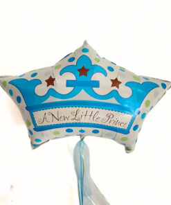 Folienballon Krone "A New Little Prince"