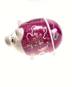 Sparschwein "Hurra ein Mädchen"