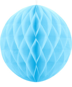 Seidenpapierkugel hellblau, ca. 30 cm