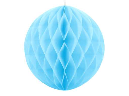 Seidenpapierkugel hellblau, ca. 30 cm