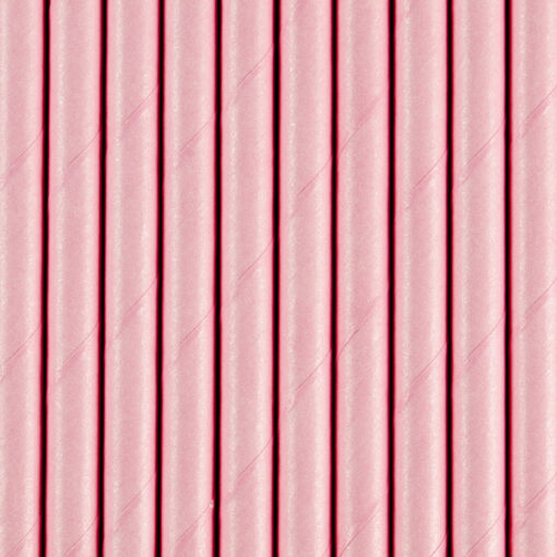 Papierstrohhalme rosa