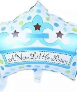 Folienballon Krone "A New Little Prince"