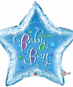Folienballon "Welcome Baby Boy"