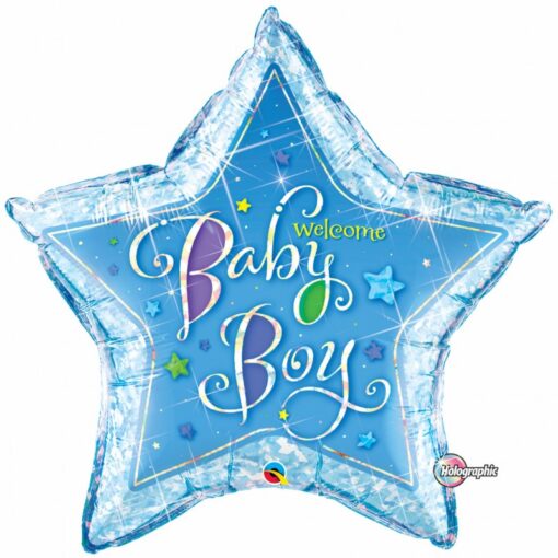 Folienballon "Welcome Baby Boy"