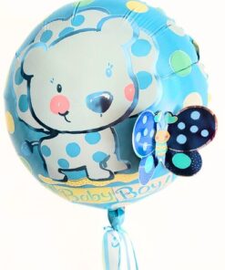 Folienballon "A Baby Boy!" Bärchen
