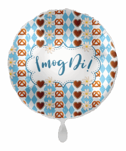 Folienballon "Oktoberfest" "I mog Di!"