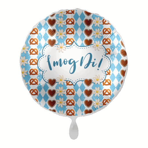 Folienballon "Oktoberfest" "I mog Di!"