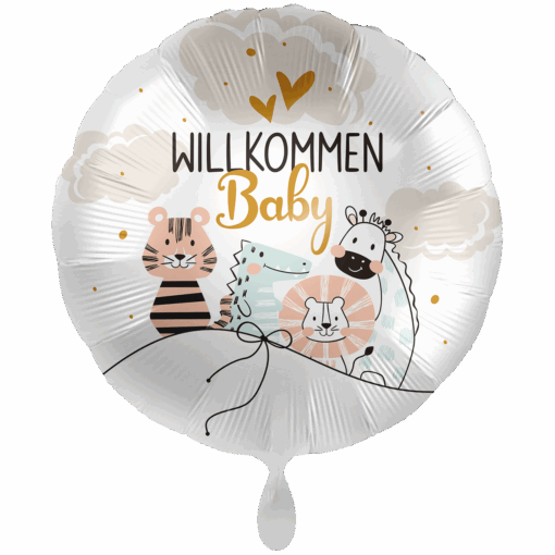 Folienballon "WILLKOMMEN Baby"