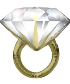 Folienballon "Diamant Ring"