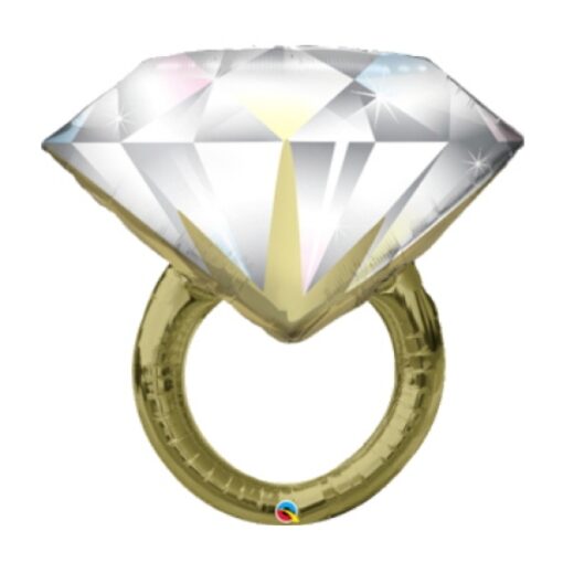 Folienballon "Diamant Ring"