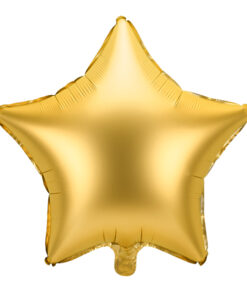 Folienballon Stern, goldfarben