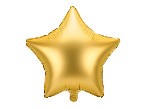 Folienballon Stern, goldfarben