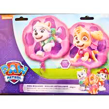 Folienballon "PAW PATROL" rosa/pink