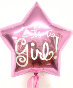 Folienballon Stern "It´s a Girl!"