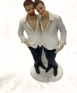 Dekofigur " Hochzeitspaar Männer"