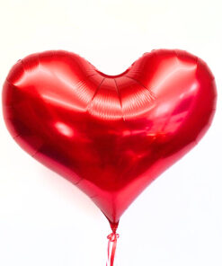 Folienballon Herz rot