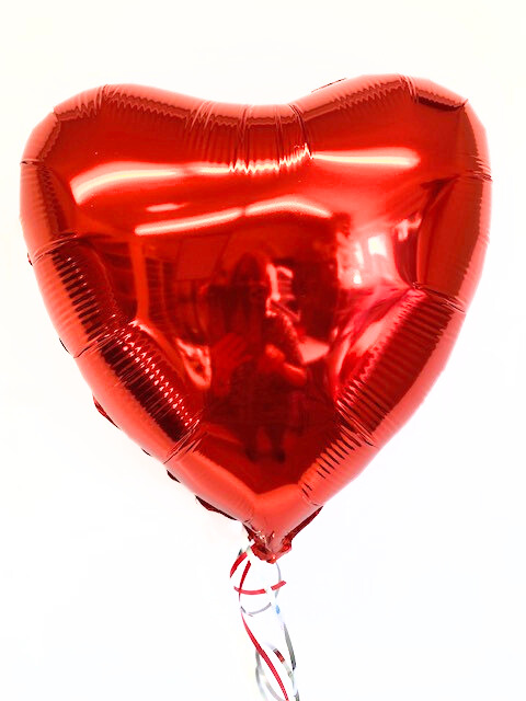 Folienballon Herz rot