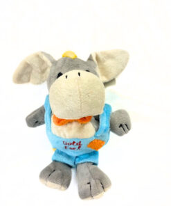 "Plüschtier- Gold-Eselchen" für Geldgeschenke mit Reißverschluß