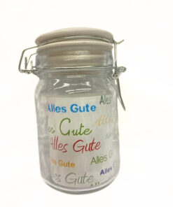 Geldgeschenk "Glas Alles Gute"