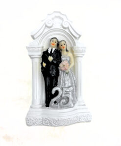 Spardose "Silberhochzeitspaar" 25