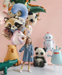 Alternative view of Folienballon "Panda" sitzend