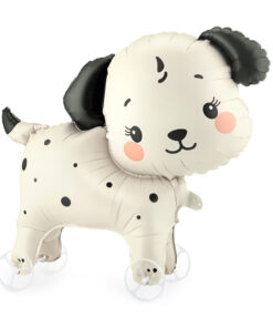 Folienballon "Hund auf Rädern"