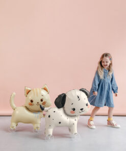 Alternative view of Folienballon "Hund auf Rädern"