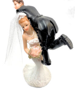 Dekofigur "Hochzeitspaar" "Geschnappt"