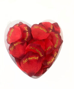 Rosenblätter Textil, "Just married"