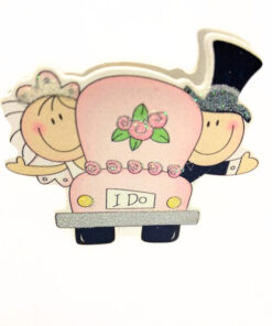 Dekoklammer Hochzeit Auto