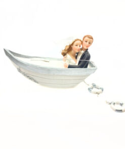 Spardose Boot "In den Hafen der Ehe"