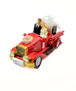 Spardose Brautpaar in "Feuerwehr - Auto"