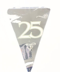 Wimpelkette "Silberhochzeit 25"