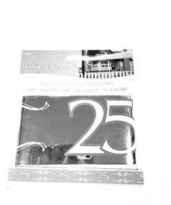 Absperrband "Silberhochzeit 25"