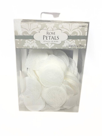 Blütenblätter, weiß