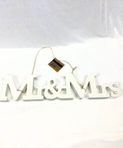 Mr & Mrs aus Holz