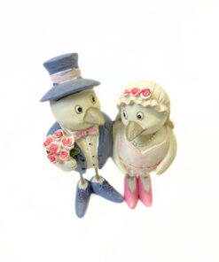 Dekofigur "Vogel-Hochzeitspaar"