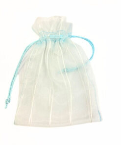 Organza-Säckchen hellblau