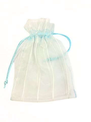 Organza-Säckchen hellblau
