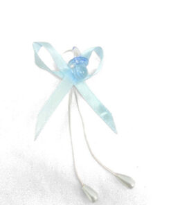 Alternative view of Deko "Mini-Schnuller", 6 St. blau