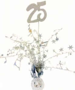 Centerpiece, silber, 25