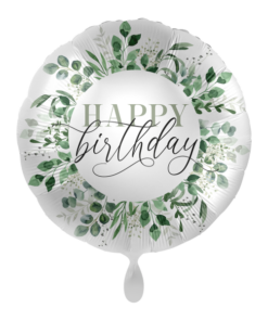 Folienballon "Happy birthday"