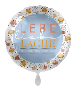 Folienballon "LEBE  liebe LACHE" ALLES LIEBE ZUM GEBURTSTAG