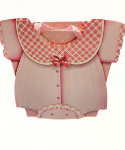 Geschenktasche "Strampler" rosa