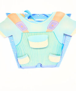 Geschenktasche "Strampler" hellblau